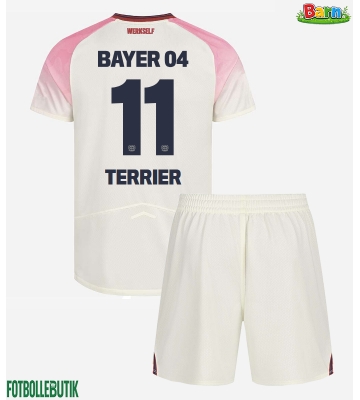 Bayer Leverkusen Martin Terrier #11 Bortaställ Barn 2025-26 Kortärmad (+ Korta byxor)
